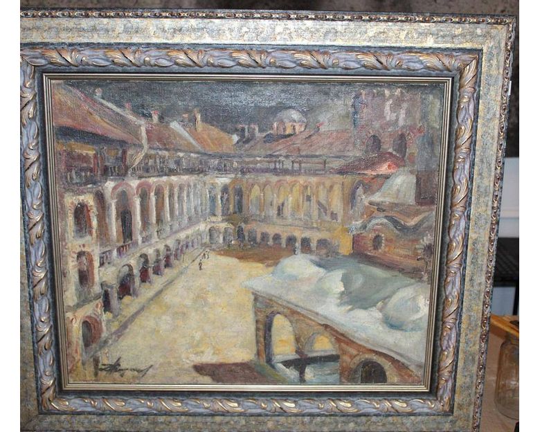 Иззеха над 1400 картини от Васил Божков, сред тях са платна на Майстора и Нерон 2